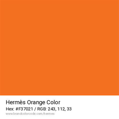 what is hermes signature color|Hermes logo color code.